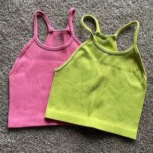 Seamless Crop Tank 2-pack NWOT